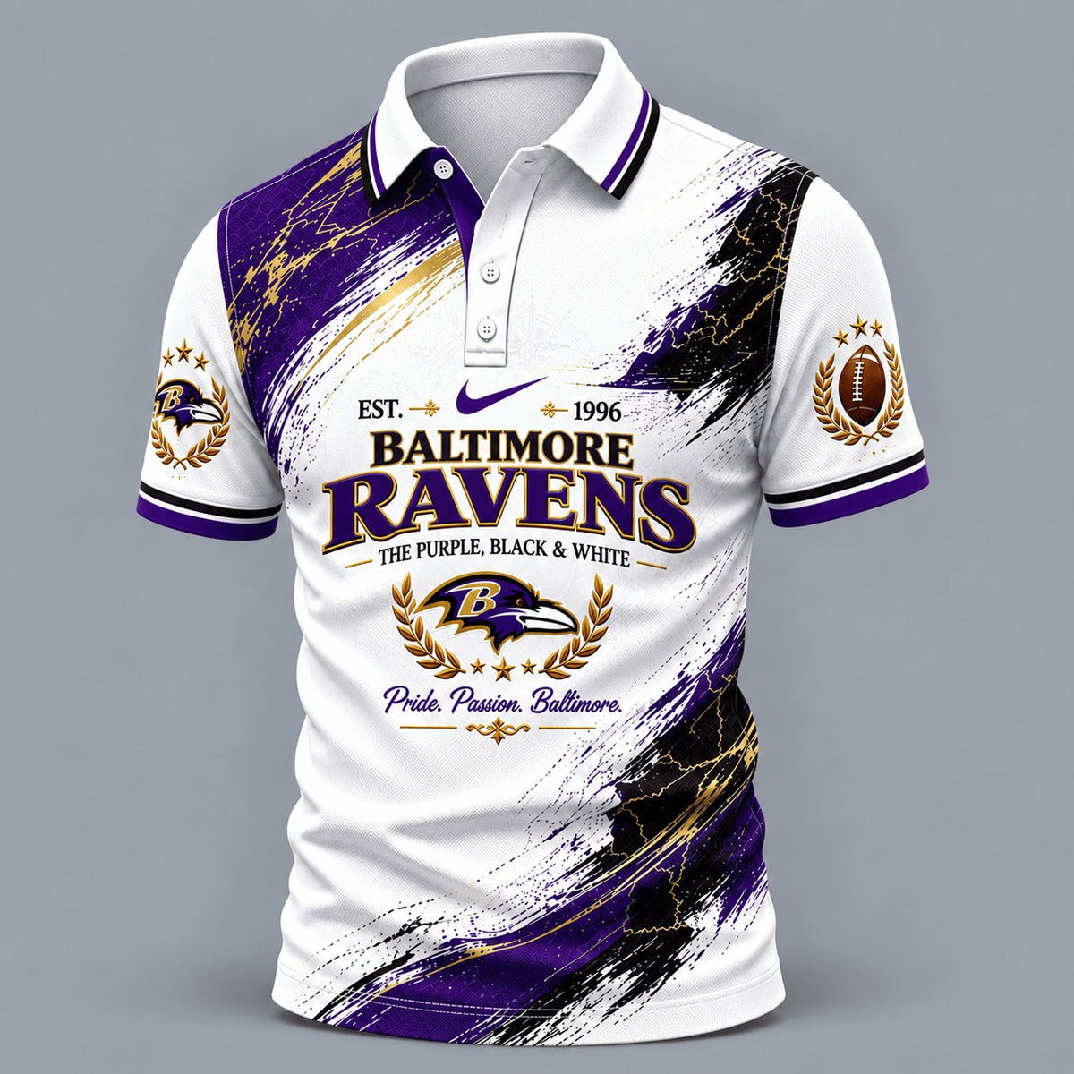 PREMIUM NFL X BAL EXCLUSIVE Classic Fan Polo Limited Edition