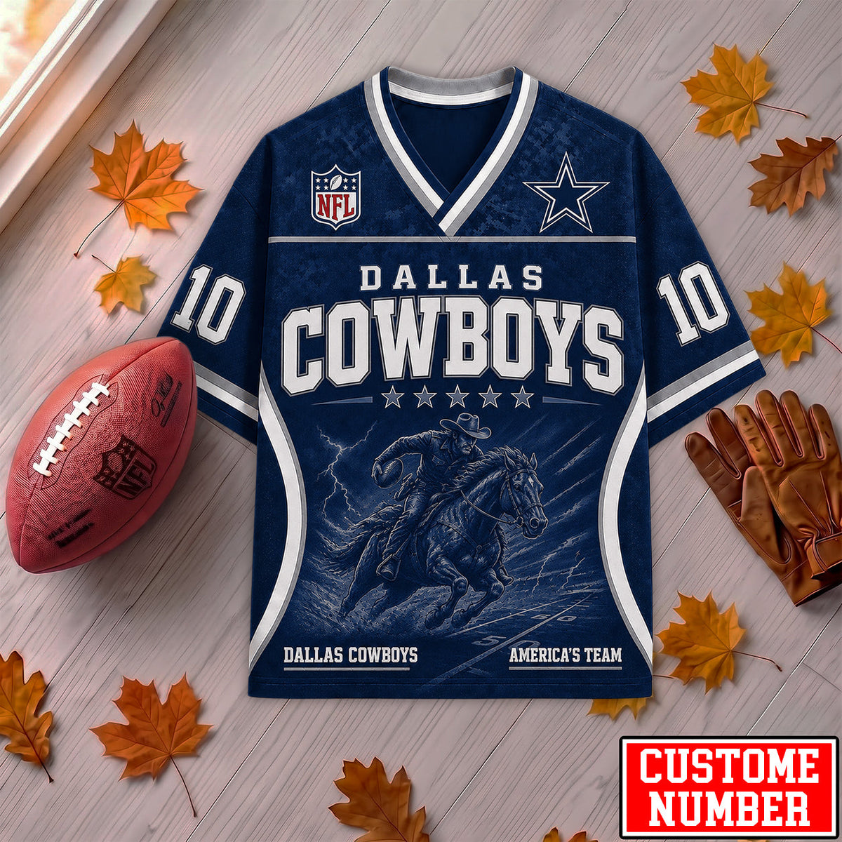 PREMIUM NFL X DAL EXCLUSIVE PERONALIZED Gridiron Legacy V-Neck SHIRT LIMITED EDITION