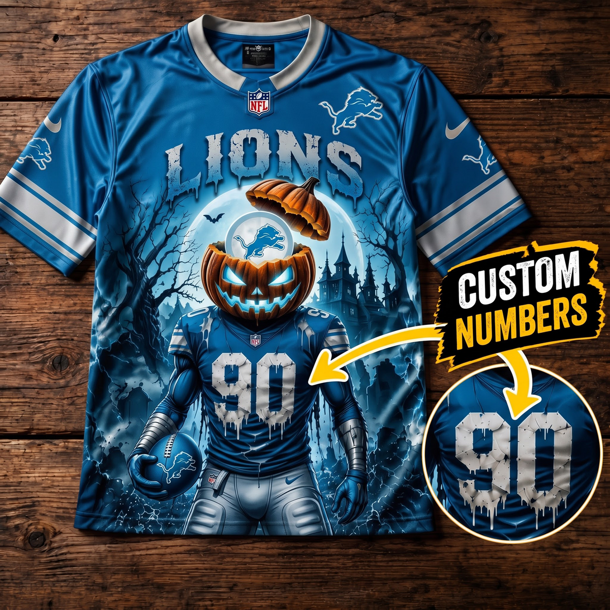 PREMIUM NFL X DL EXCLUSIVE SPOOKY NIGHT V-Neck Shirt Limited 2026