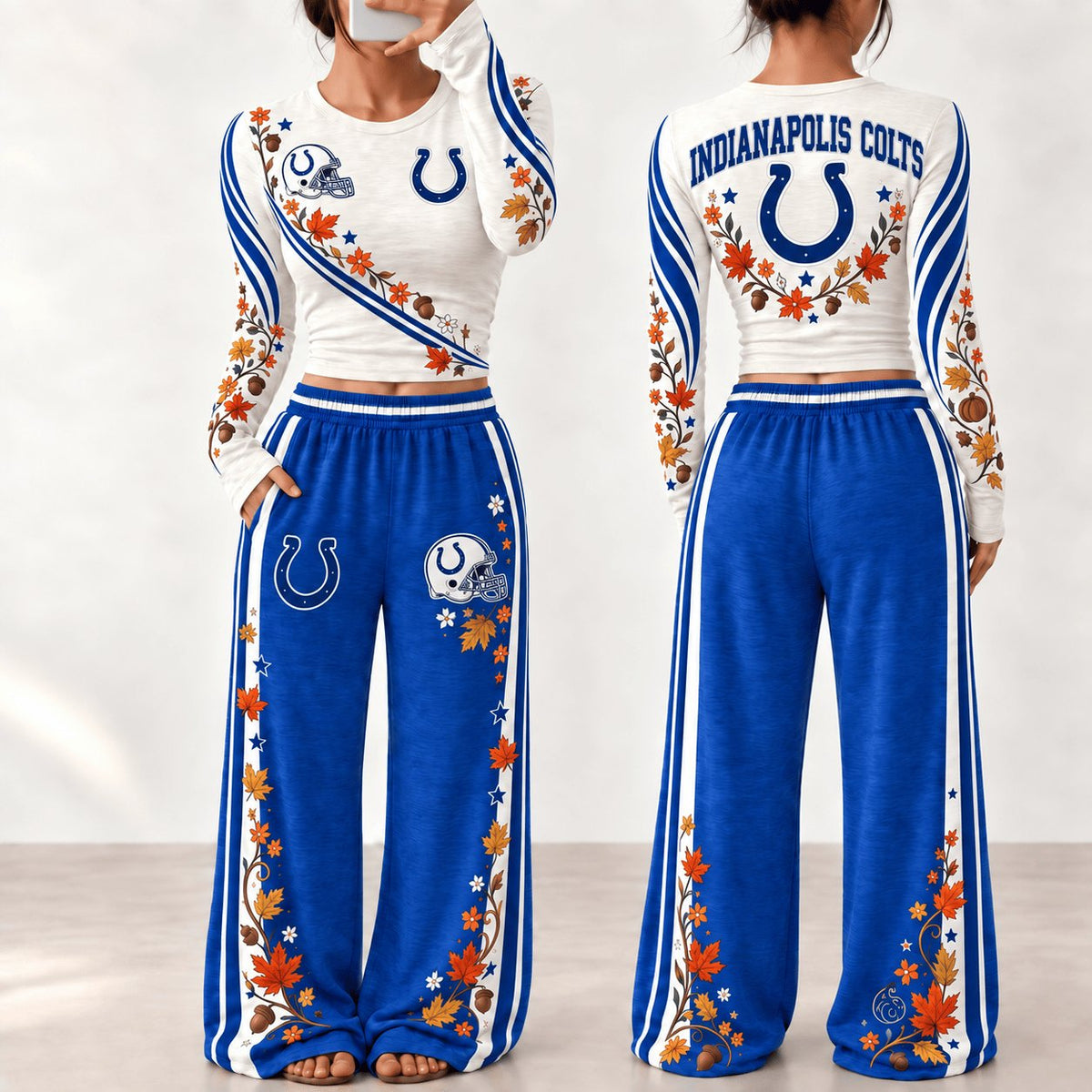 PREMIUM NFL X IND EXCLUSIVE Woman Fall Season Lounge Set Limited Edition
