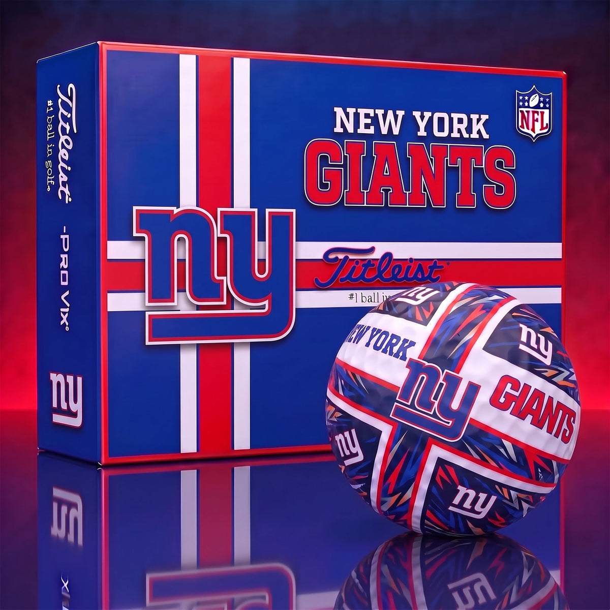 PREMIUM NFL X NYG EXCLUSIVE BESPOKE JESUS V3 GOLF BALL SET EDITION