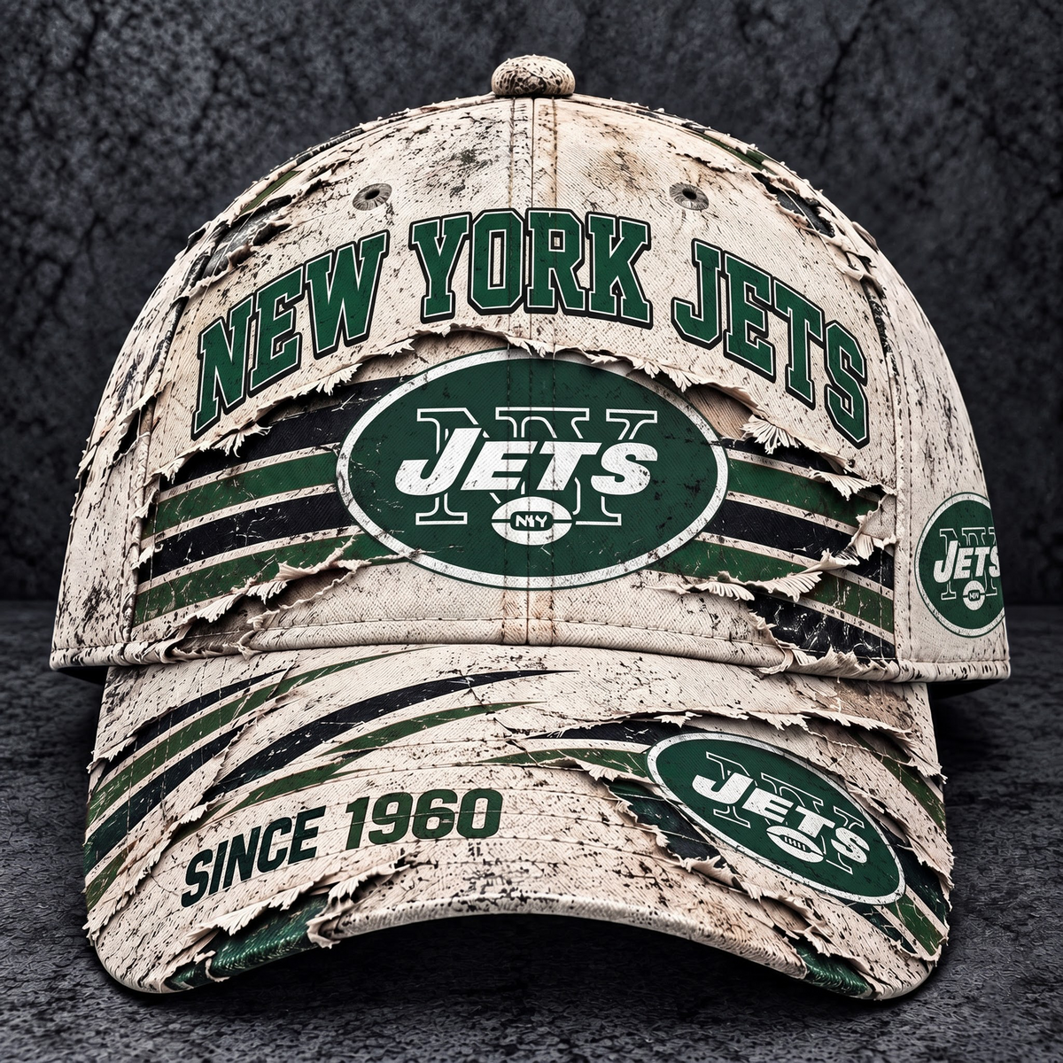 PREMIUM NFL X NYJ GAMEDAY CAP V3 FOR FAN LIMITED EDITION