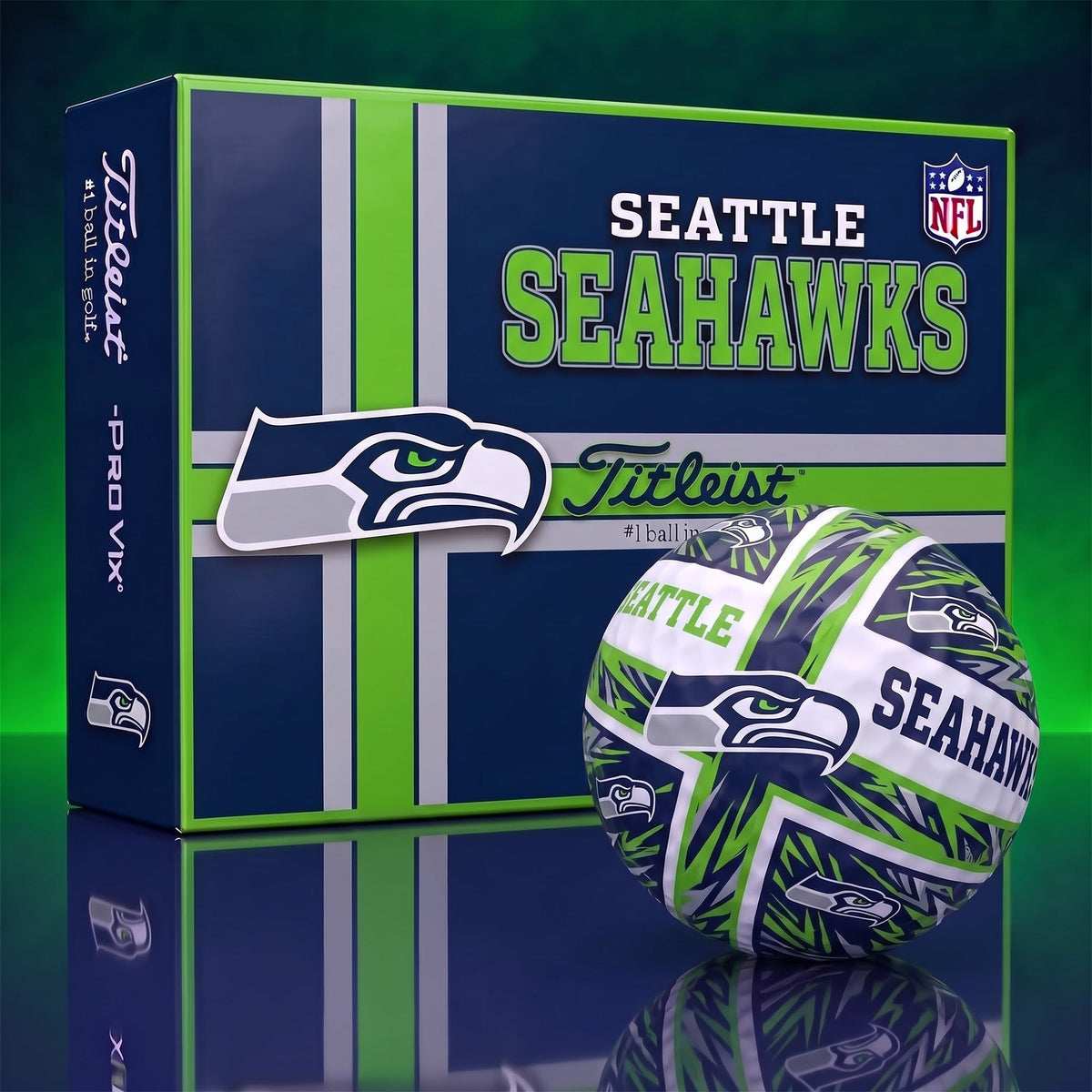 PREMIUM NFL X SEA EXCLUSIVE BESPOKE JESUS V3 GOLF BALL SET EDITION