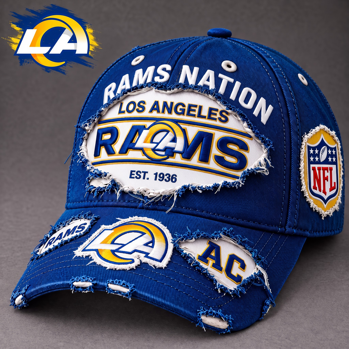 OFFICIAL NFL X PREMIUM LAR BESPOKE GAME DAY CAP EDITION