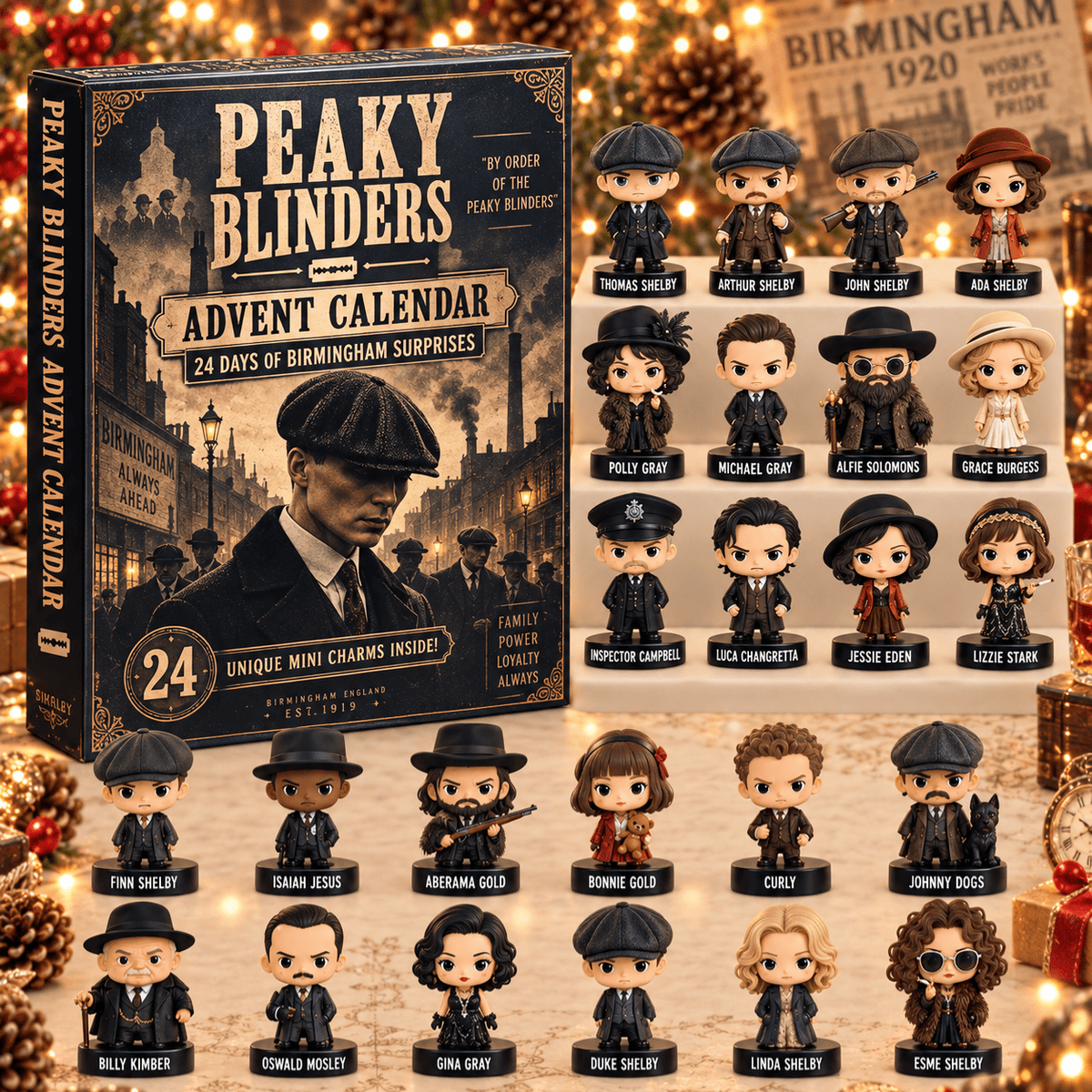 Peaky Blinders 24 Days of Surprises Advent Calendar