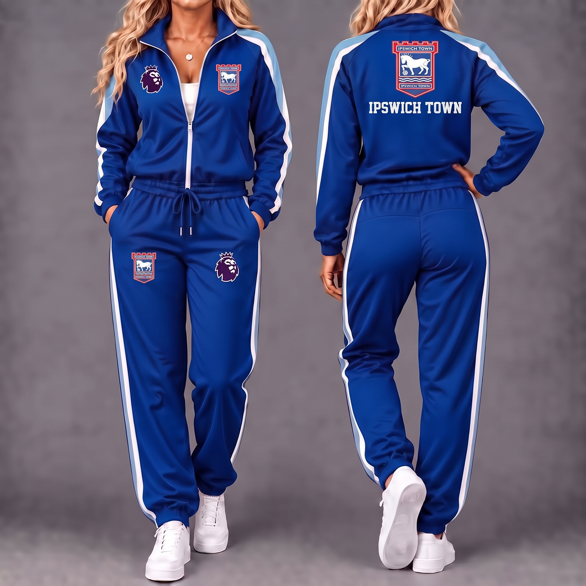 Premium EPL x IPS Game Day Waterproof Windbreaker Zip-Up Tracksuit Set