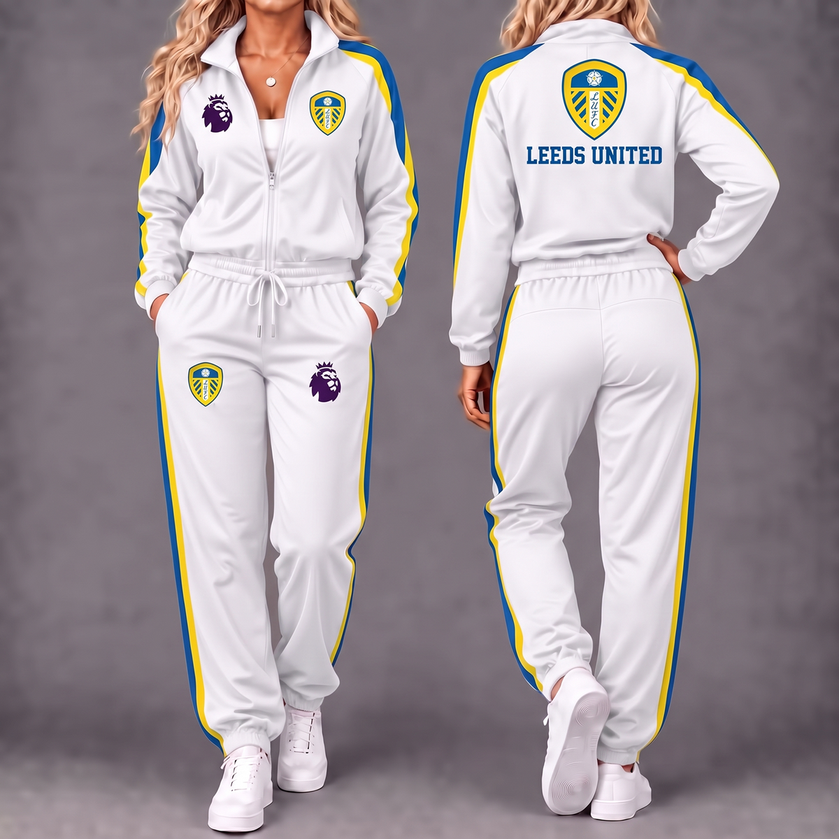 Premium EPL x LU Game Day Waterproof Windbreaker Zip-Up Tracksuit Set