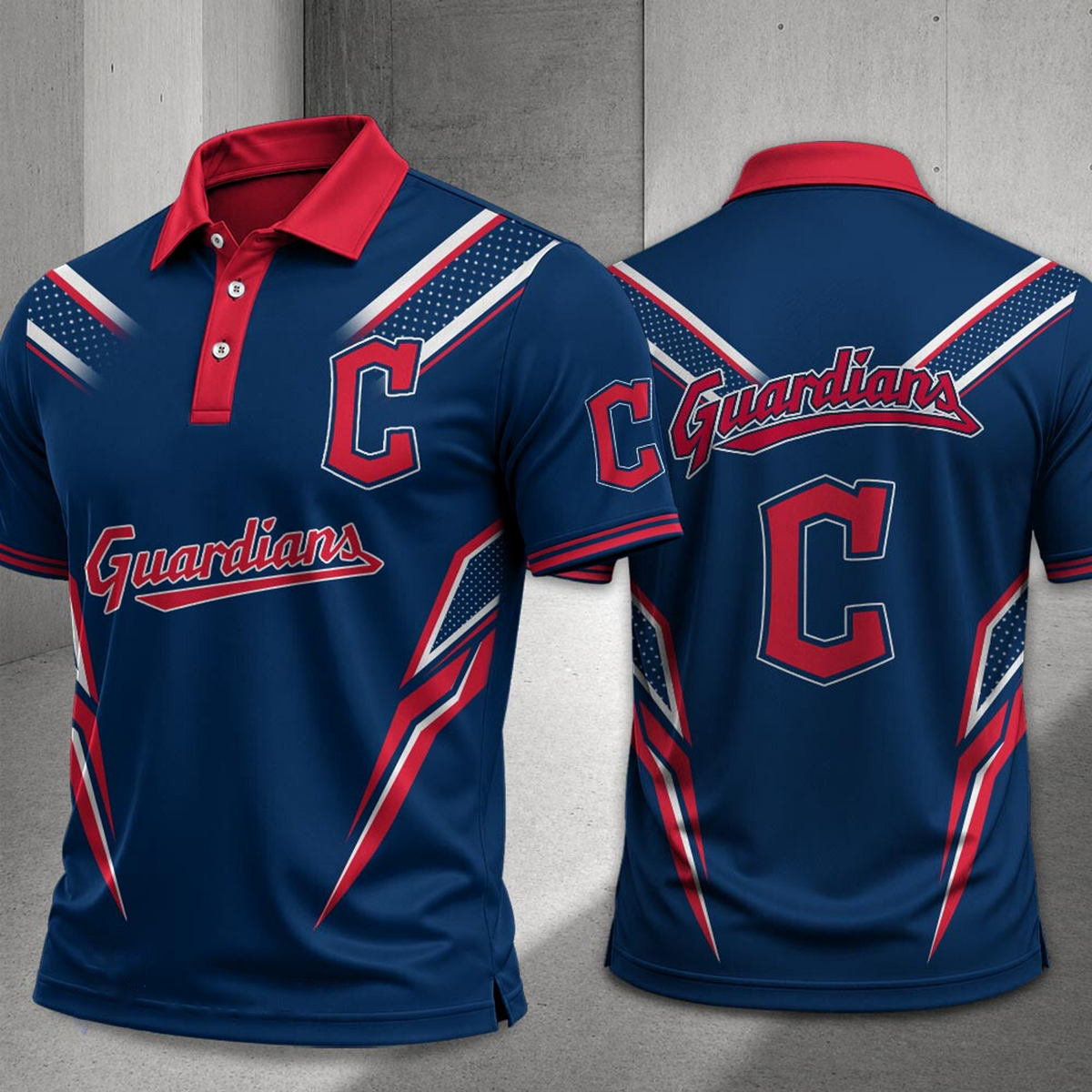 Premium MLB x CLE Polo Shirt