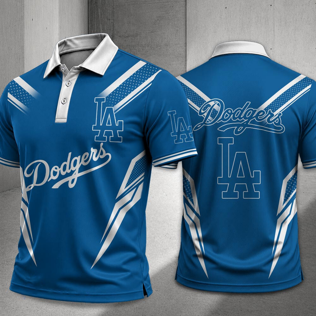 Premium MLB x LAD Polo Shirt