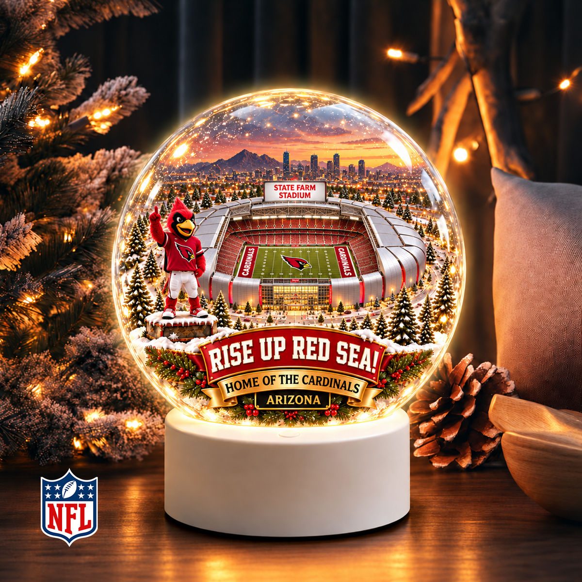 Premium NFL x ARI Snow Globe