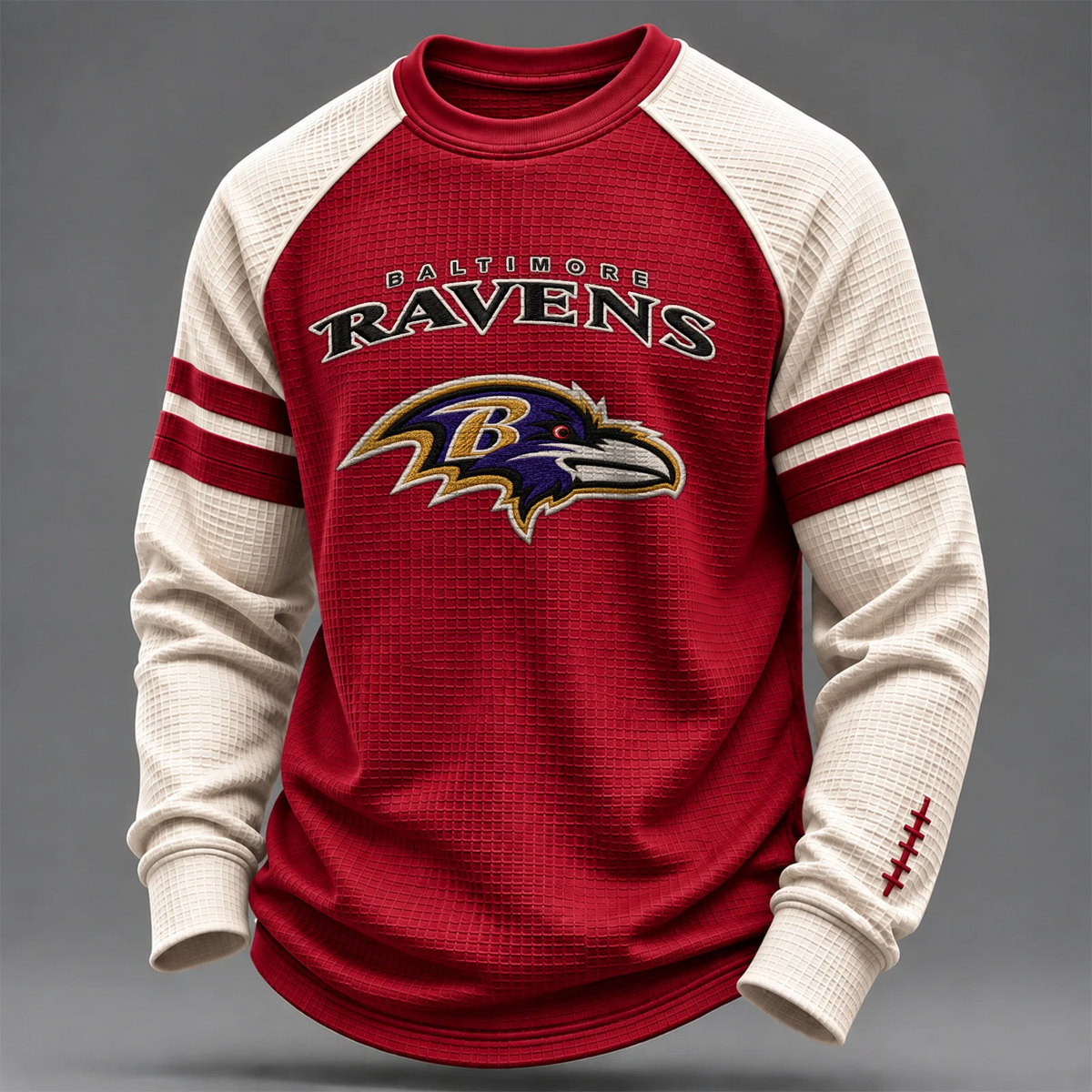 Premium NFL x BAL Waffle Sweatshirt