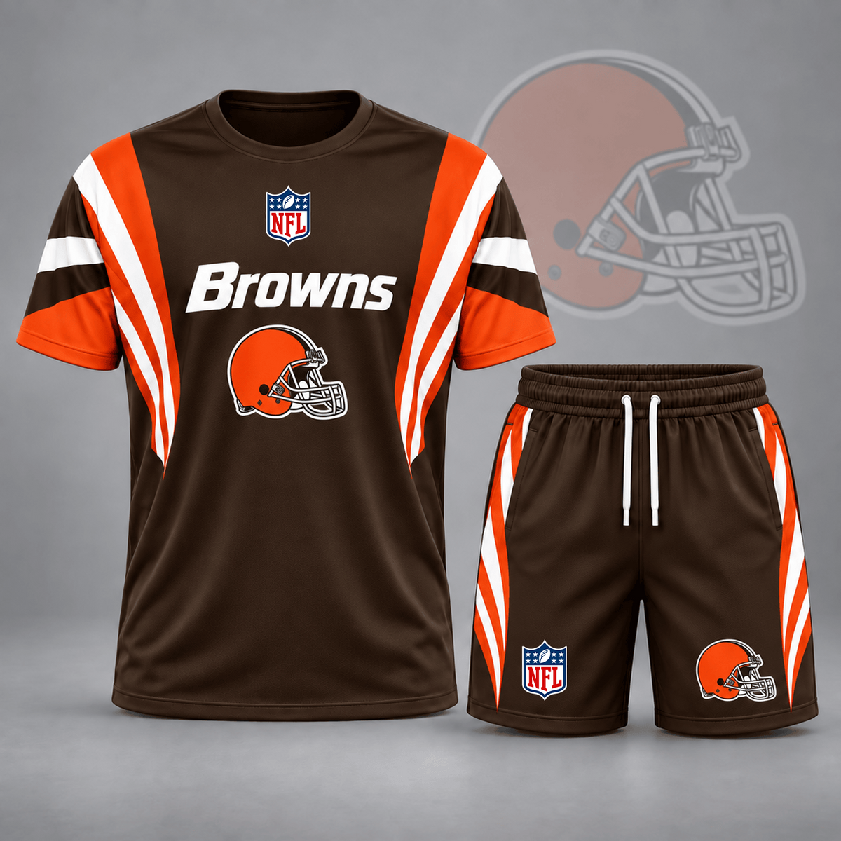 Premium NFL x CLE Elite Performance T-Shirt & Shorts Set