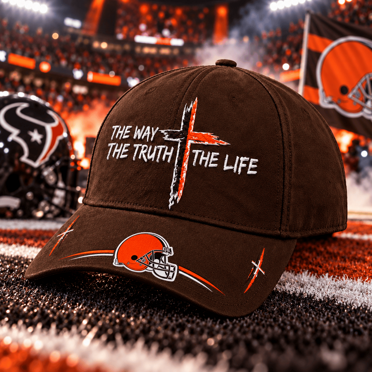 Premium NFL x CLE The Way The Truth The Life Cap