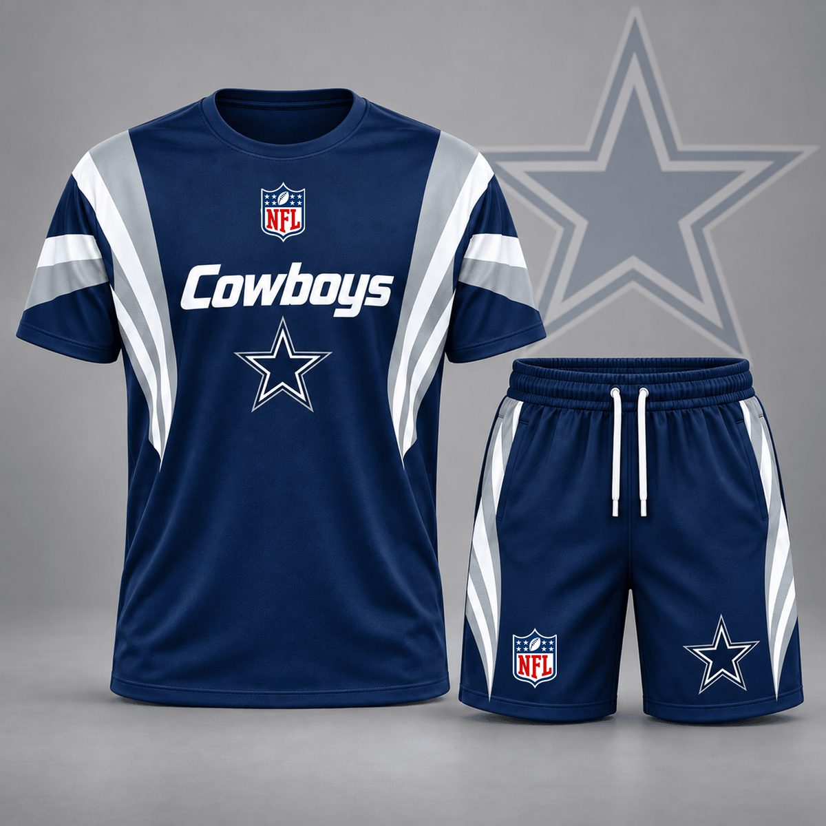 Premium NFL x DAL Elite Performance T-Shirt & Shorts Set
