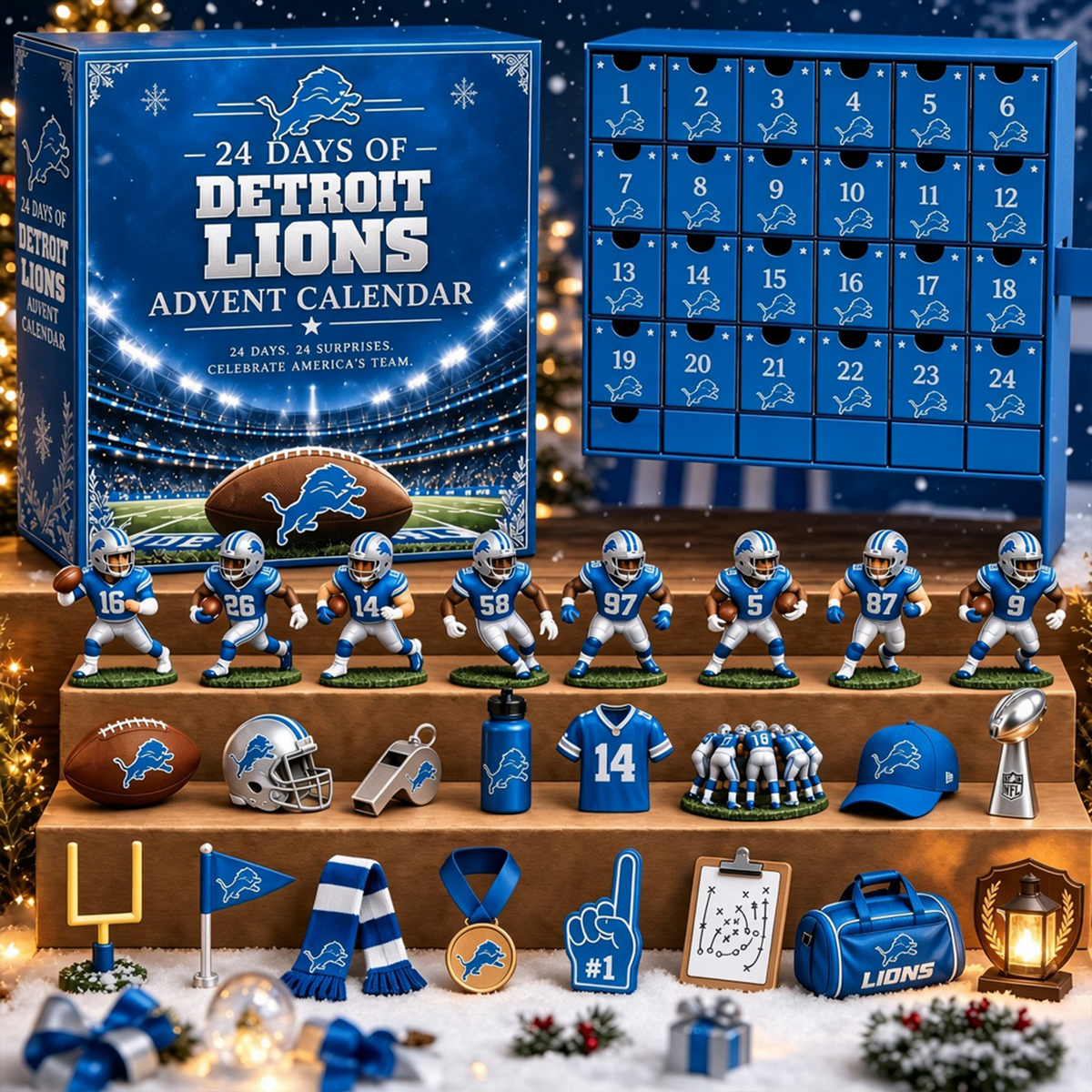Premium NFL x DET Advent Calendar