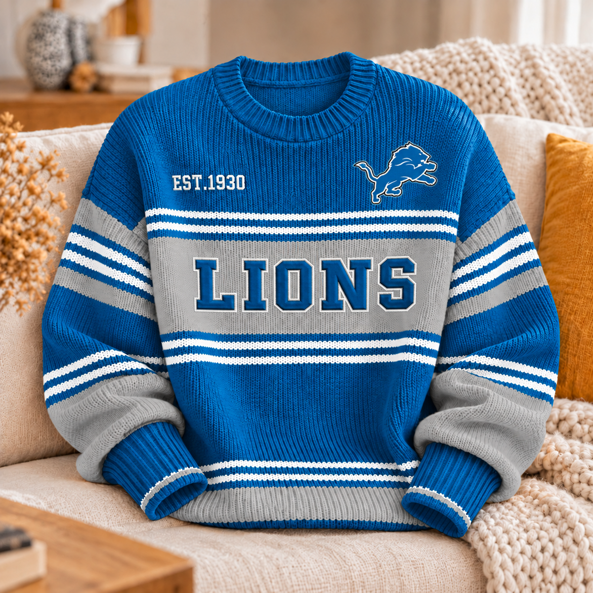 Premium NFL x DET EST Sweater