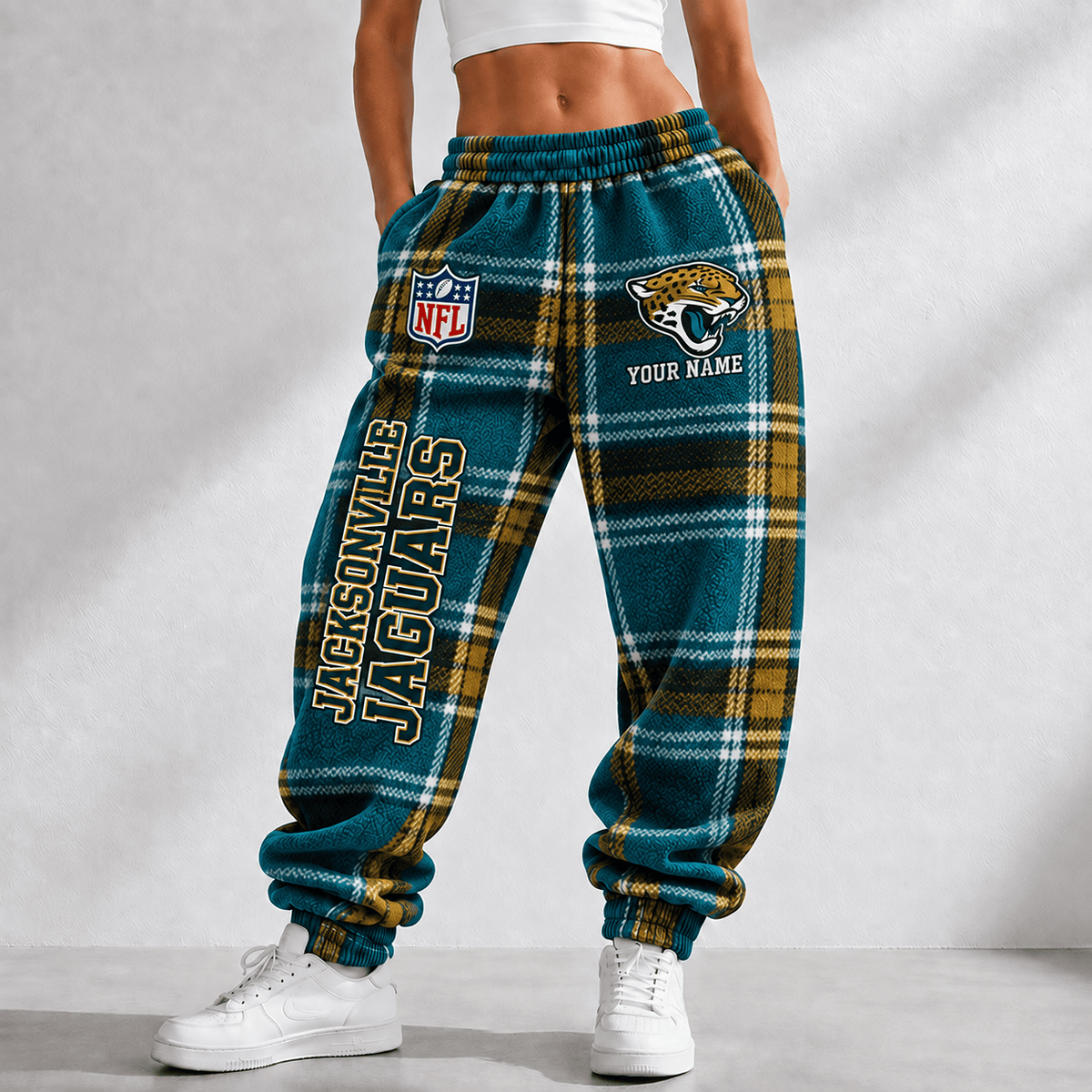 Premium NFL x JAX Personalized Name Long Pants