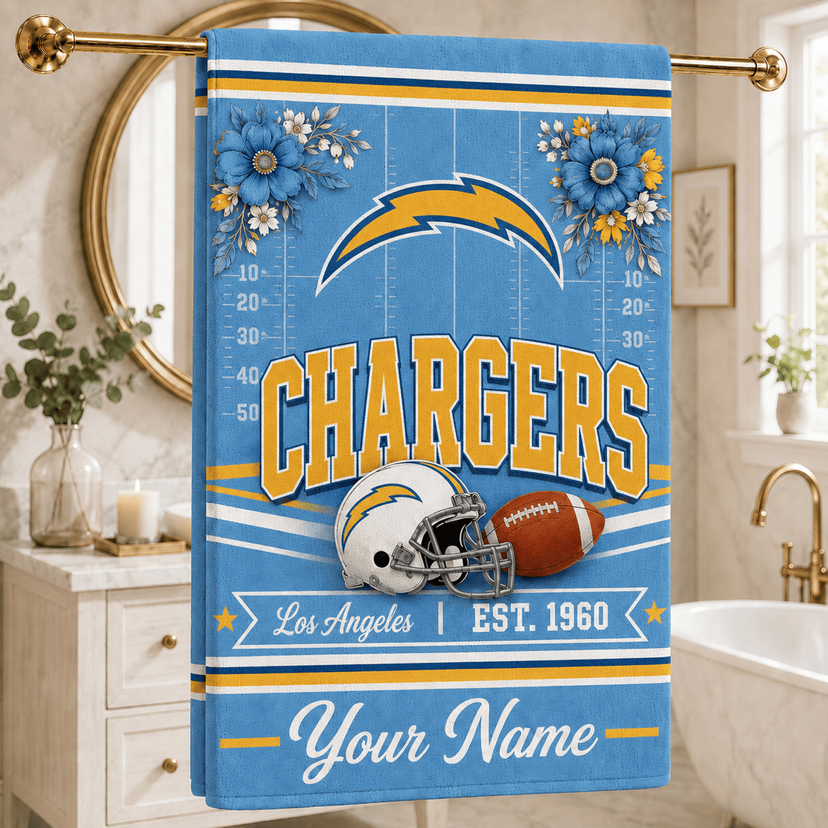 Premium NFL x LAC Game Day Garden Towels