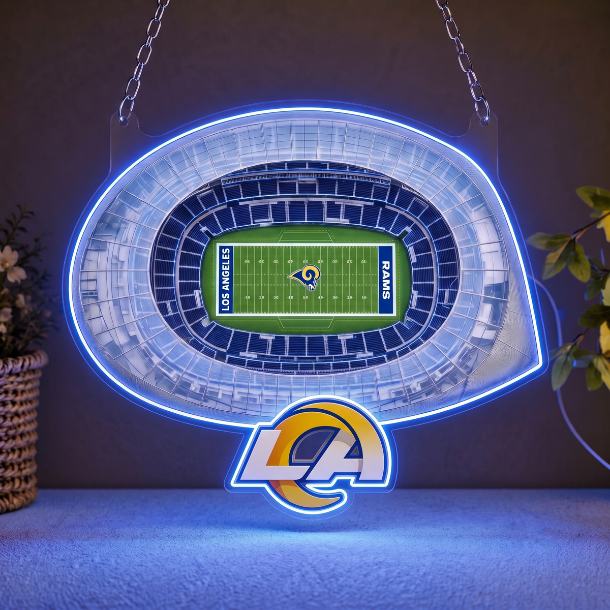 Premium NFL x LAR Stadium LED Neon Sign