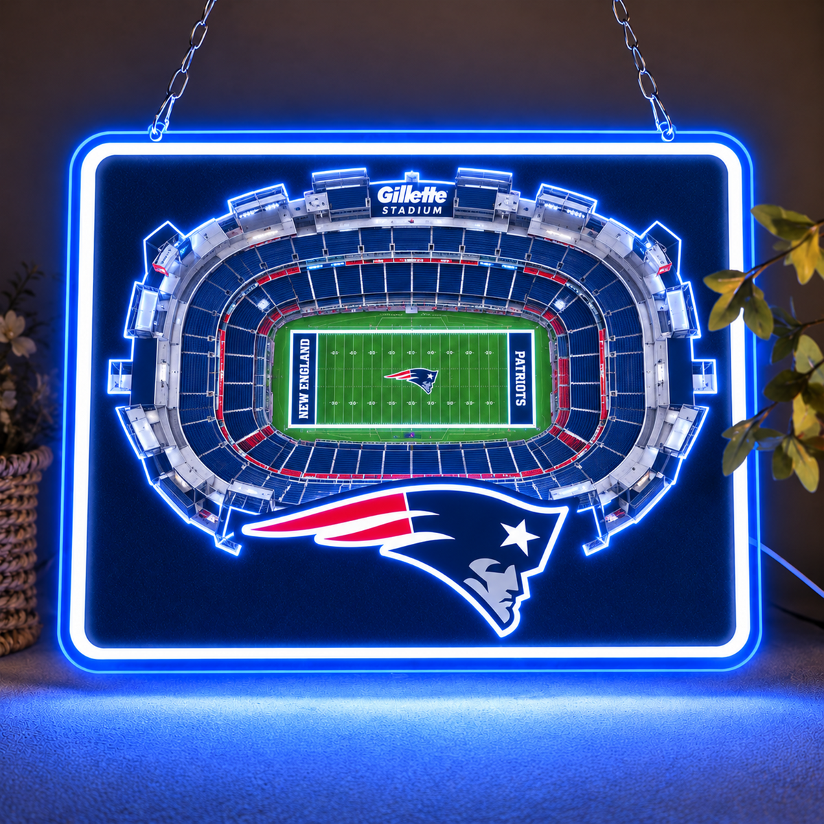 Premium NFL x NE LED Neon Sign