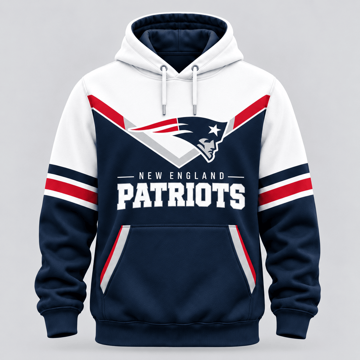 Premium NFL x NE Team Color Hoodie