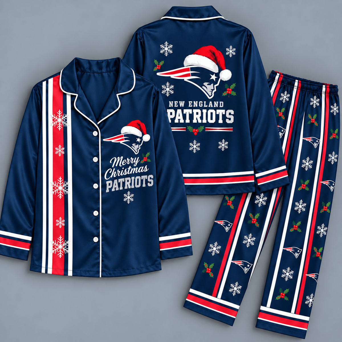 Premium NFL x NEP Merry Matchday Christmas Pajama Set
