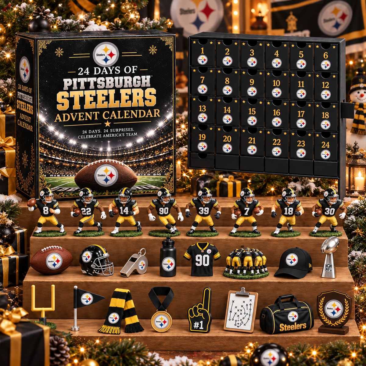 Premium NFL x PIT Advent Calendar