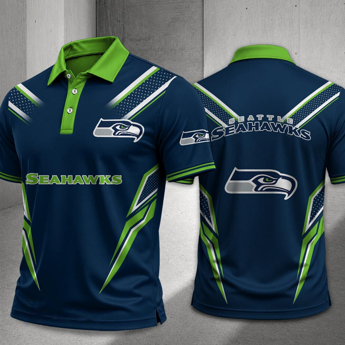 Premium NFL x SEA Polo Shirt