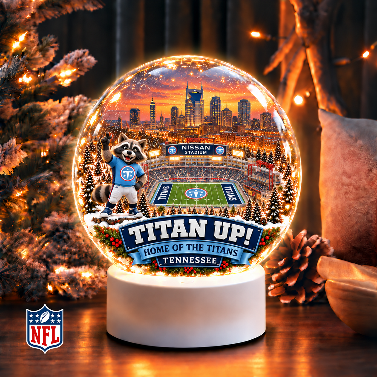 Premium NFL x TEN Snow Globe