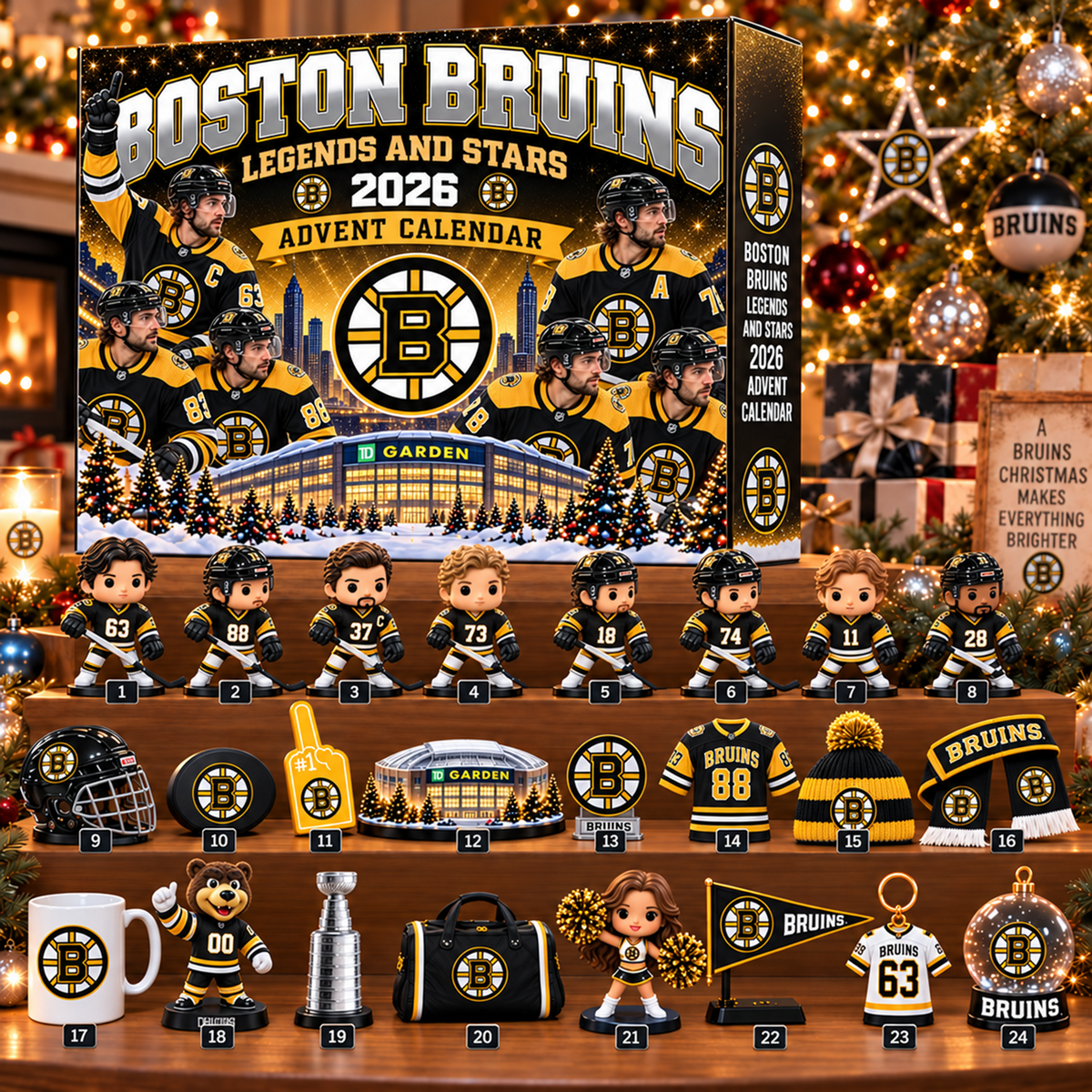 Premium NHL x BOS Christmas Advent Calendar