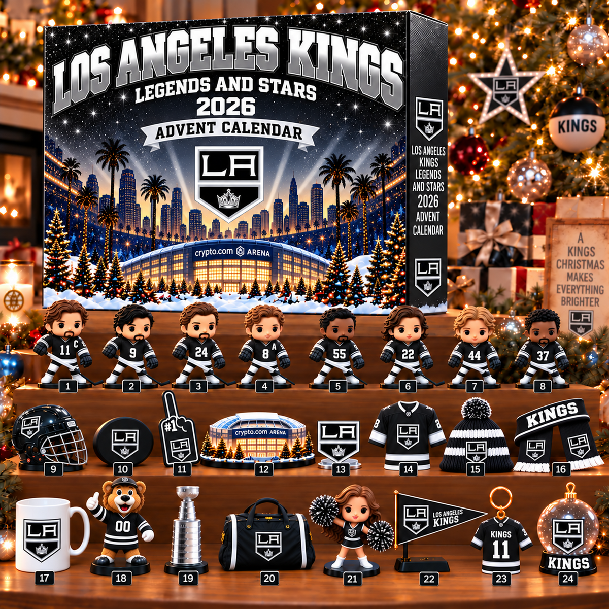 Premium NHL x LAK Christmas Stadium Advent Calendar