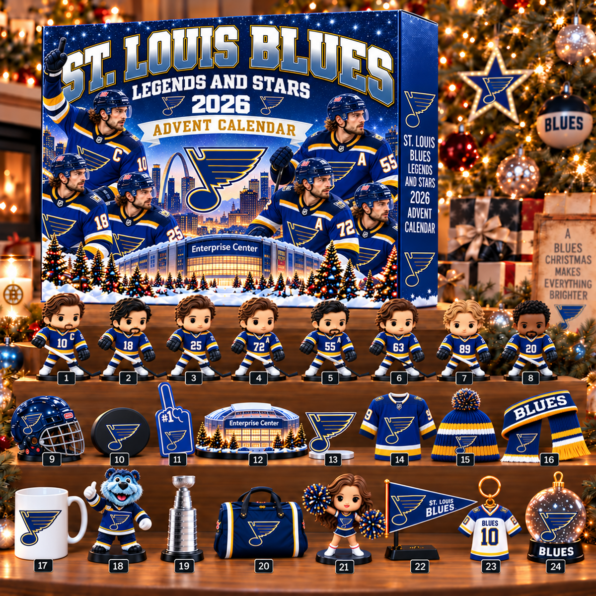 Premium NHL x STL Christmas Advent Calendar