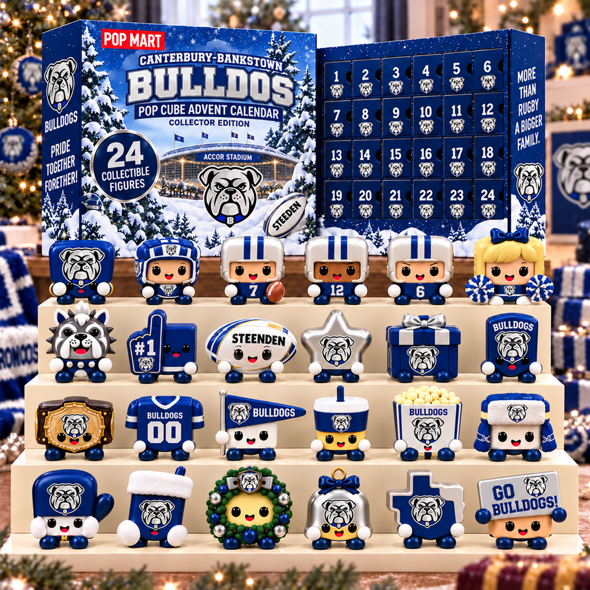 Premium NRL x CBB Pop Toy Advent Calendar