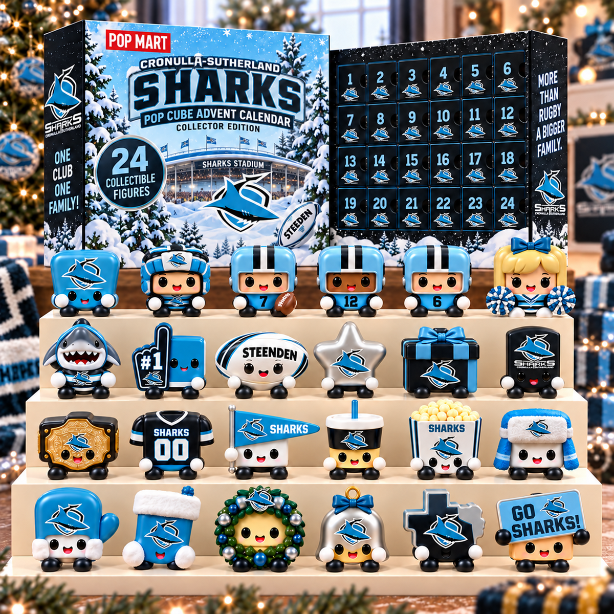 Premium NRL x CSS Pop Toy Advent Calendar