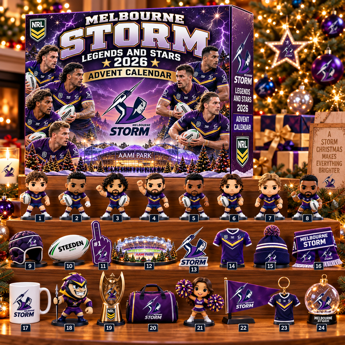 Premium NRL x MS Christmas Advent Calendar