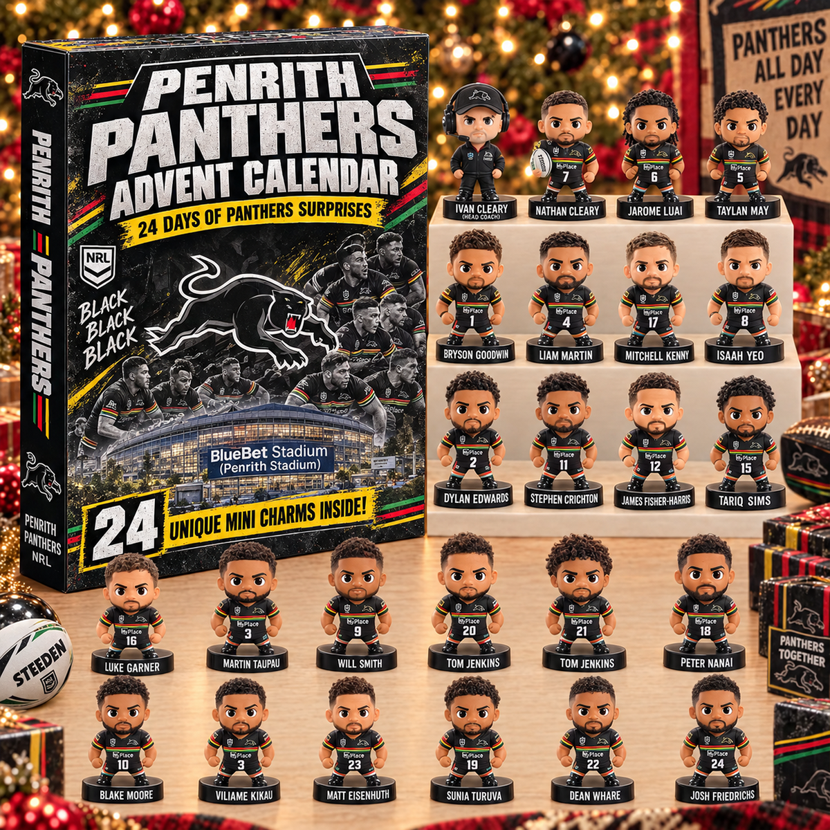Premium NRL x PP 24 Days of Rugby Surprises Advent Calendar