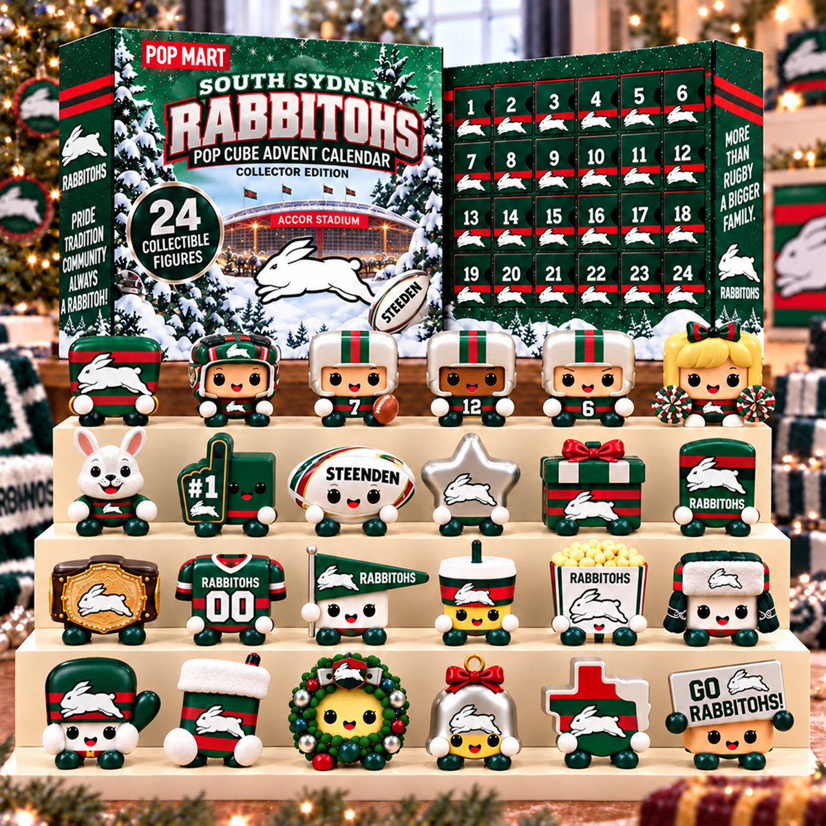Premium NRL x SSR Pop Toy Advent Calendar