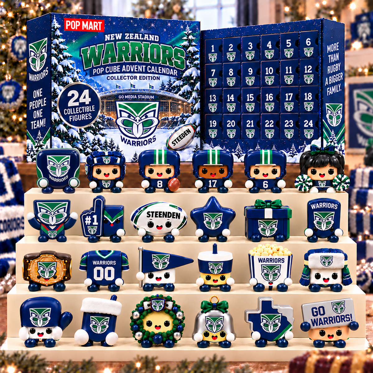 Premium NRL x WAR Pop Toy Advent Calendar