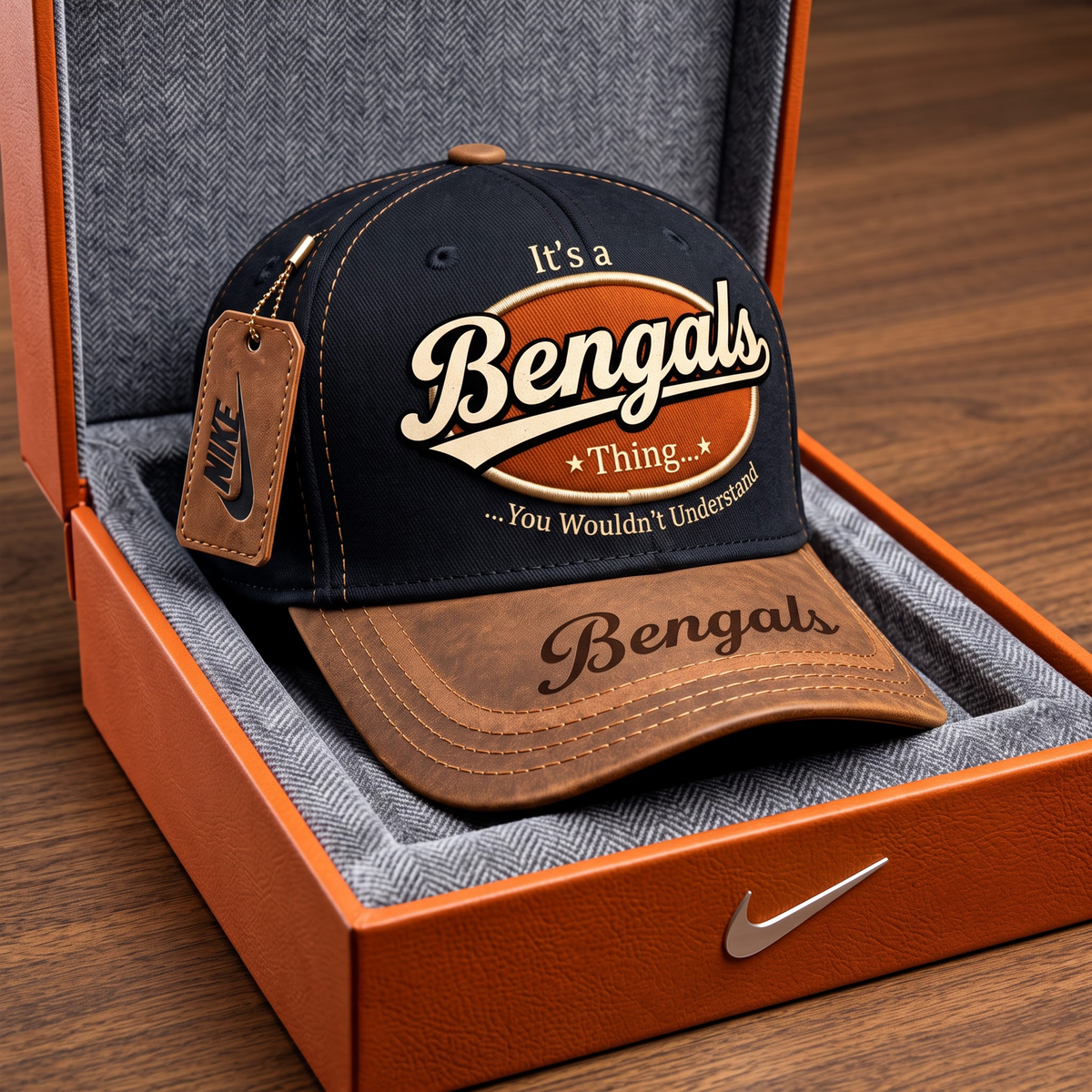 SIGNATURE NFL X CIN EXCLUSIVE CLASSIC CAP FOR GAME DAY LIMITED EDITION