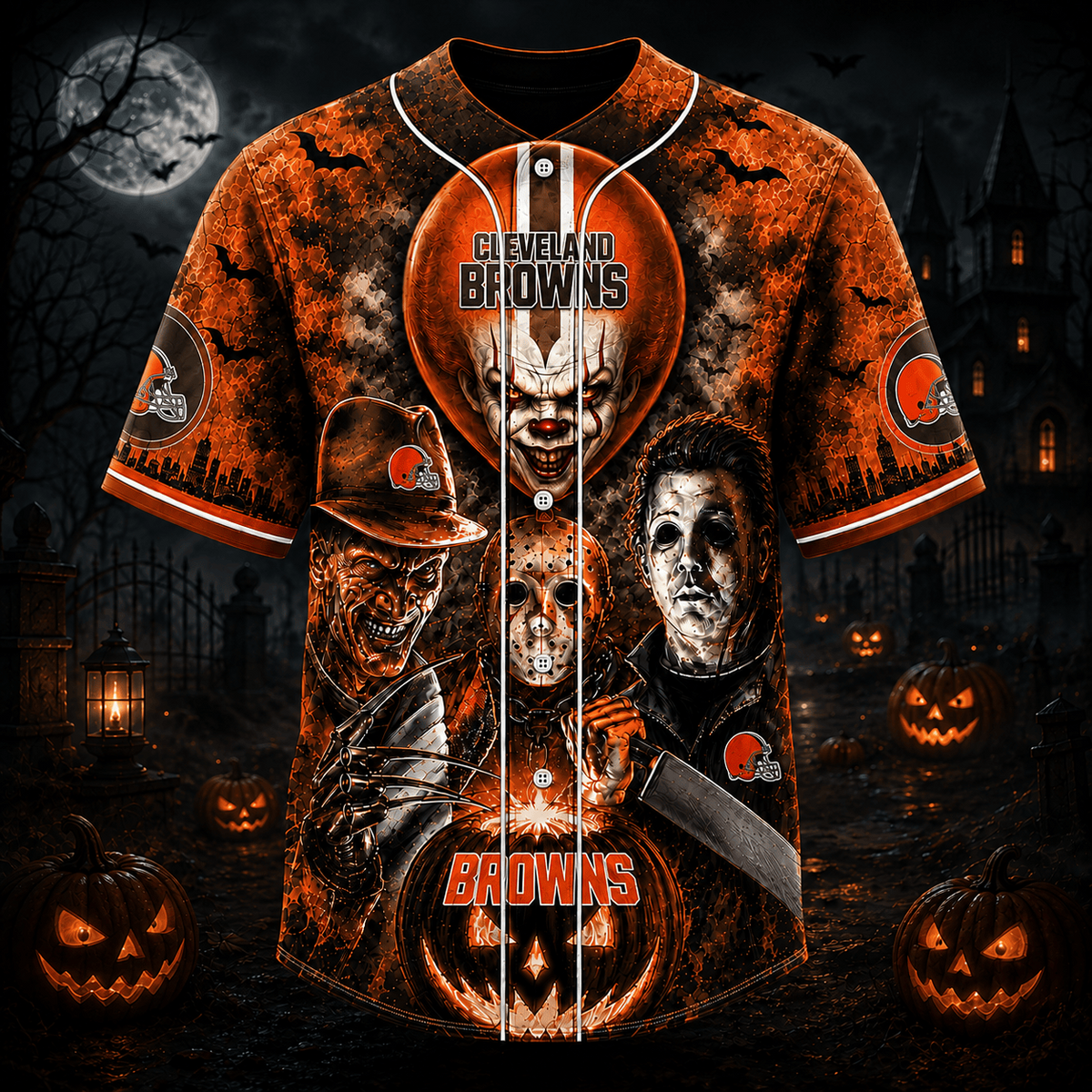 SIGNATURE NFL X CLE EXCLUSIVE Halloween Horror Jersey Limited Edtion