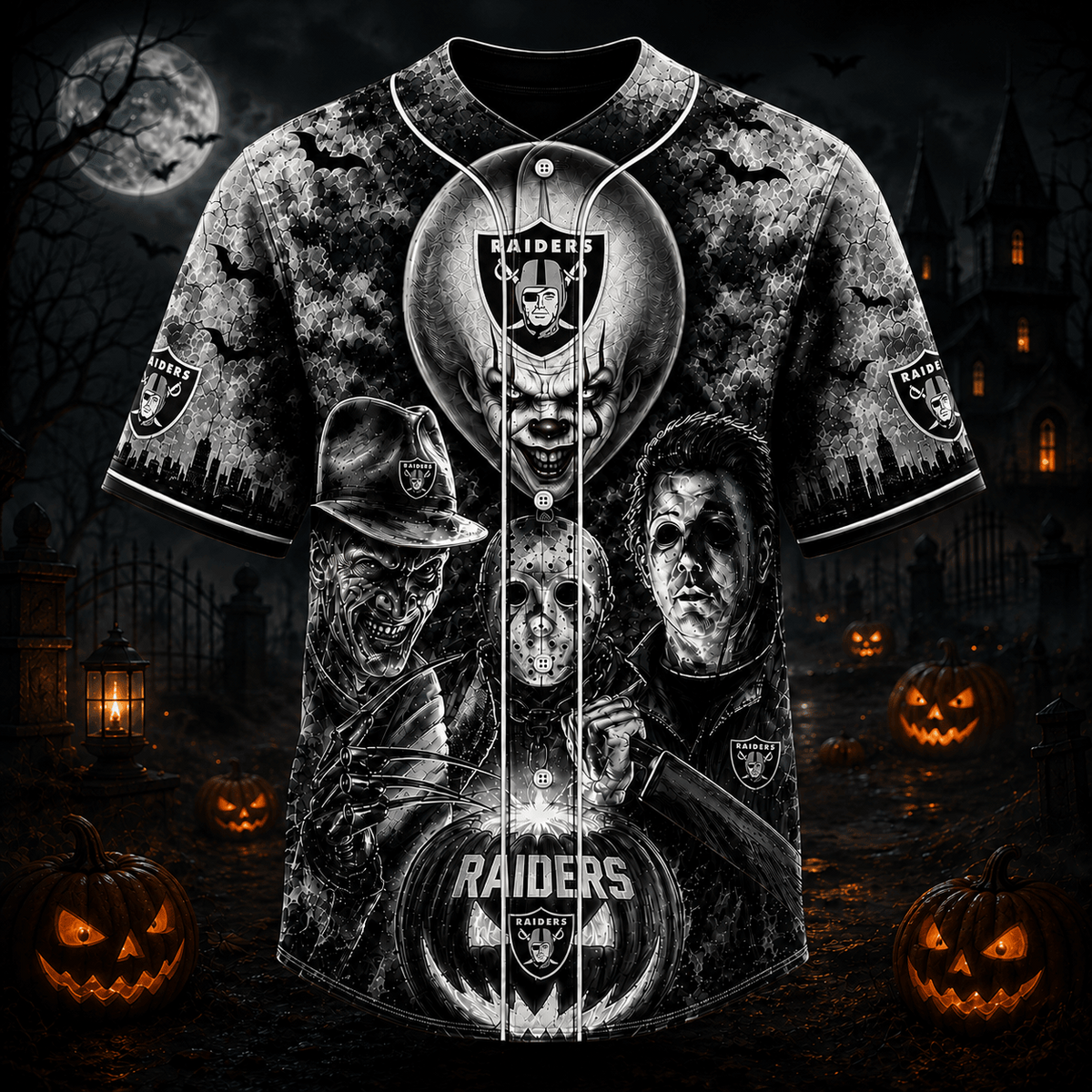 SIGNATURE NFL X LVR EXCLUSIVE Halloween Horror Jersey Limited Edtion
