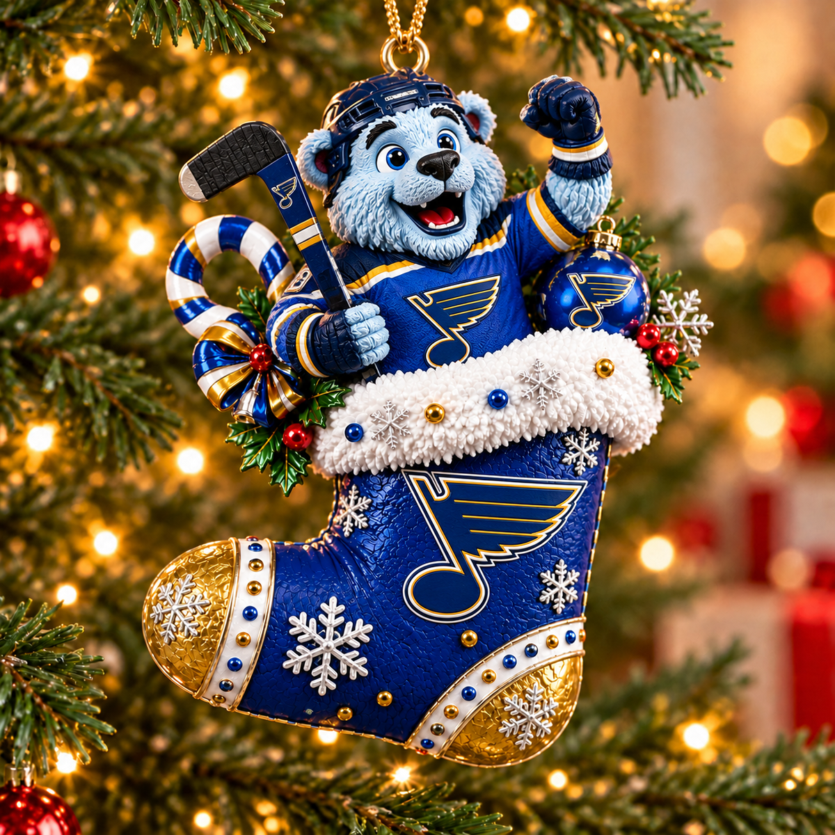 SLB x NHL Ornament Christmas For Fan