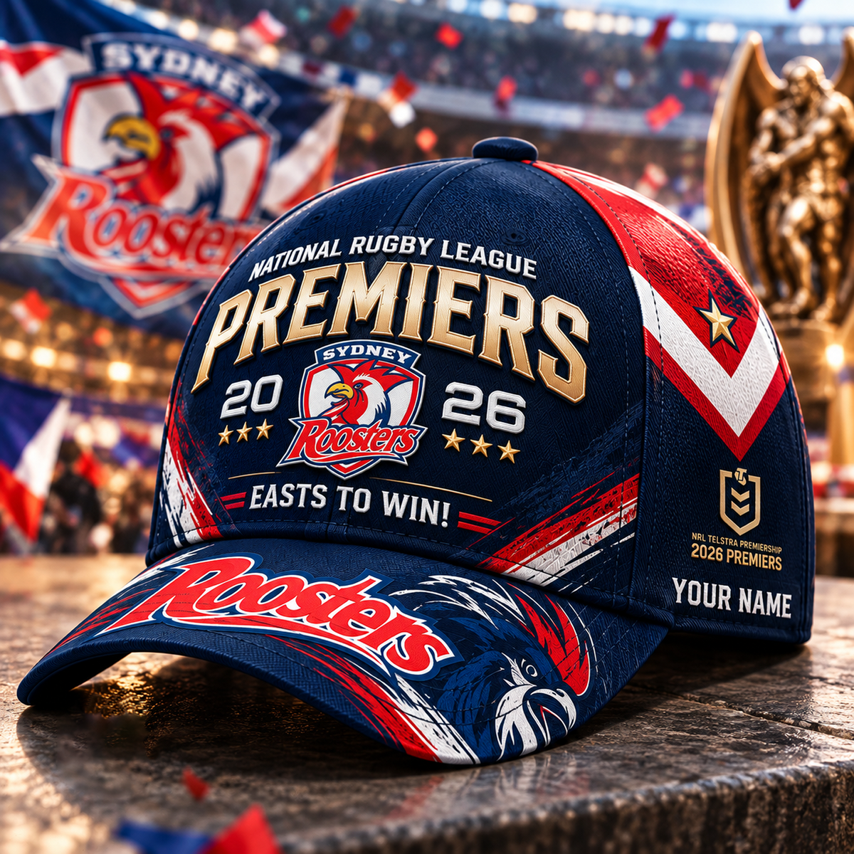 SYD x NRL 2026 Premiers Cap V3