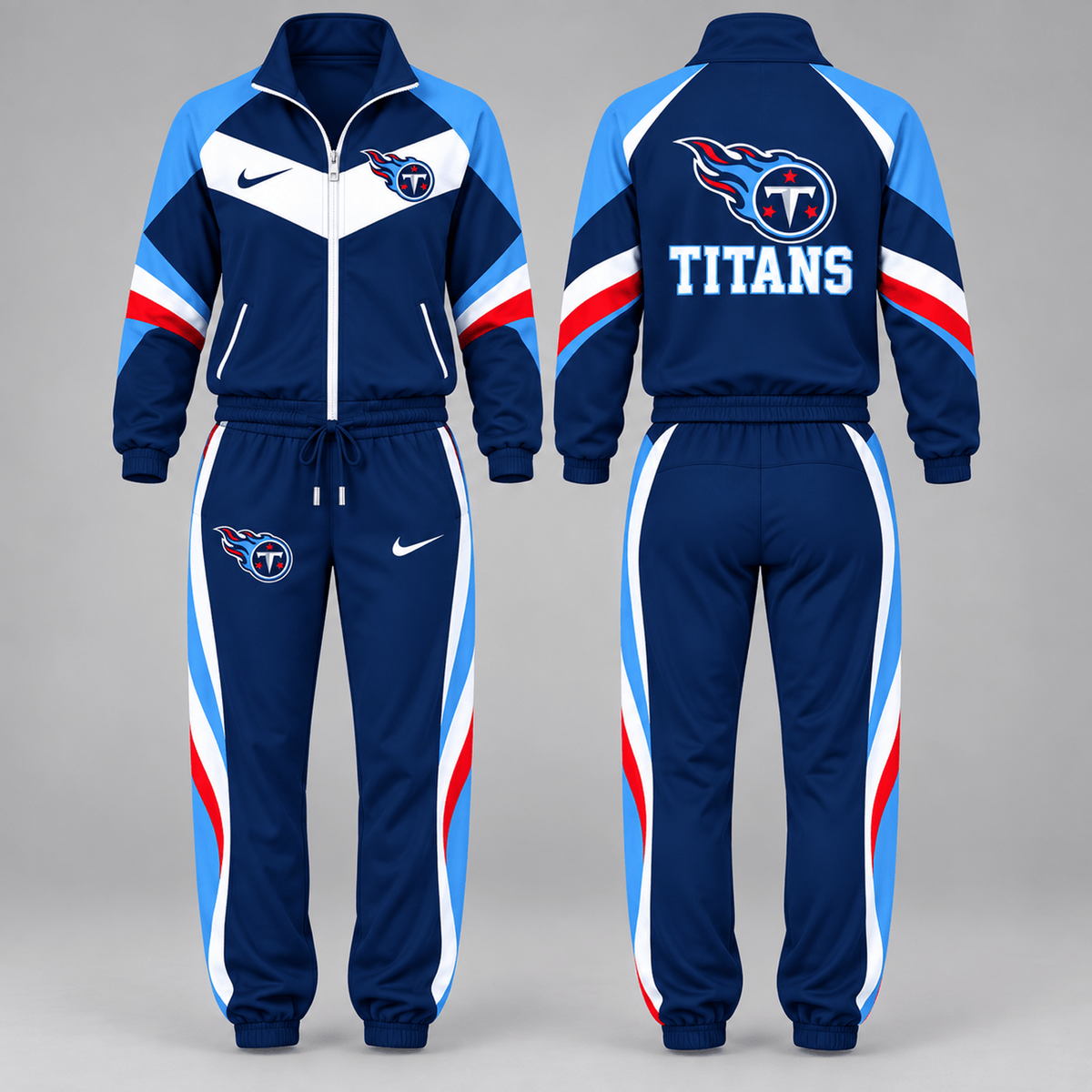 TEN x NFL Team Pride Waterproof Windbreaker Zip-Up Tracksuit Set