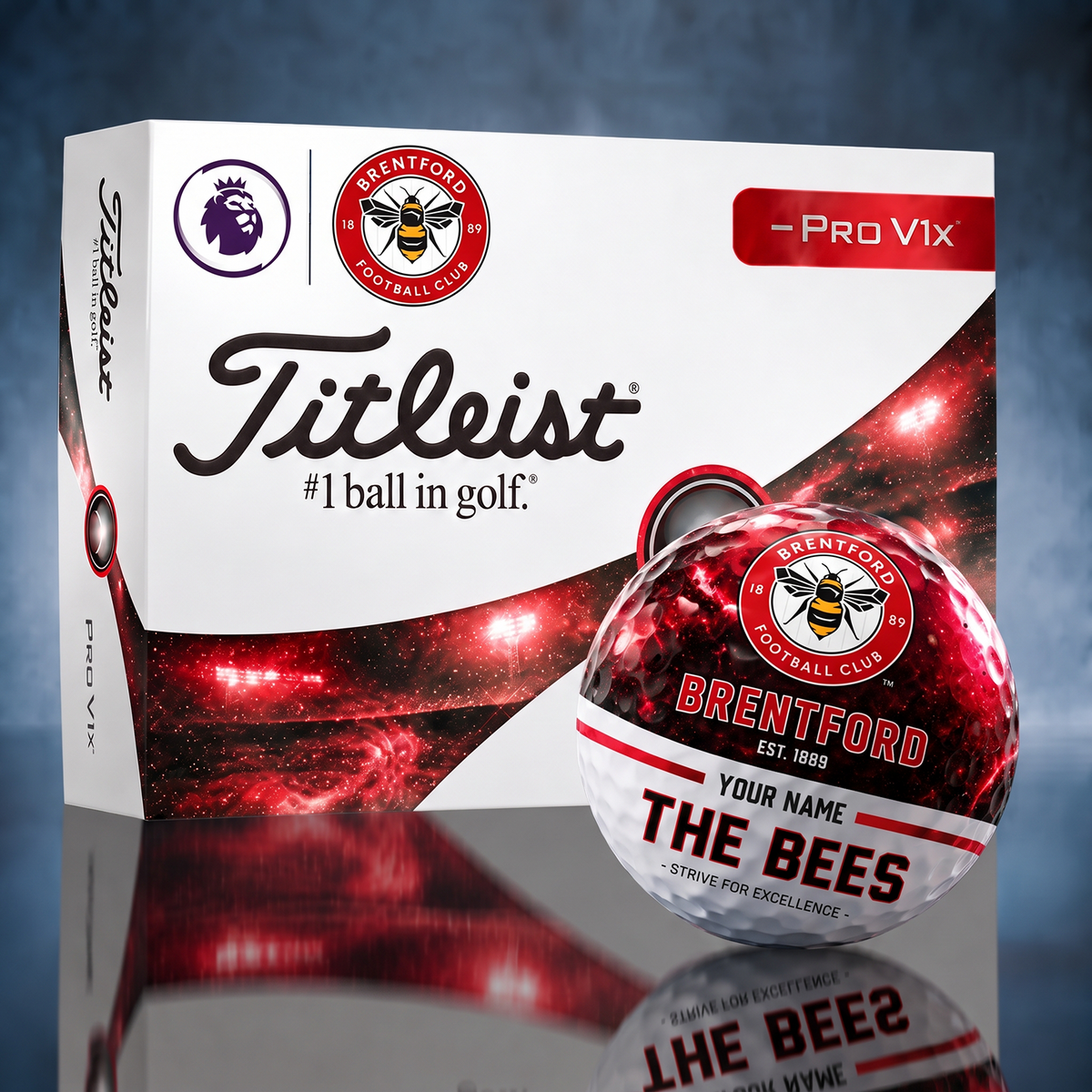 Titleist BRE x Premium EPL PERSONALIZED GOLF BALL LIMITED EDITION V7