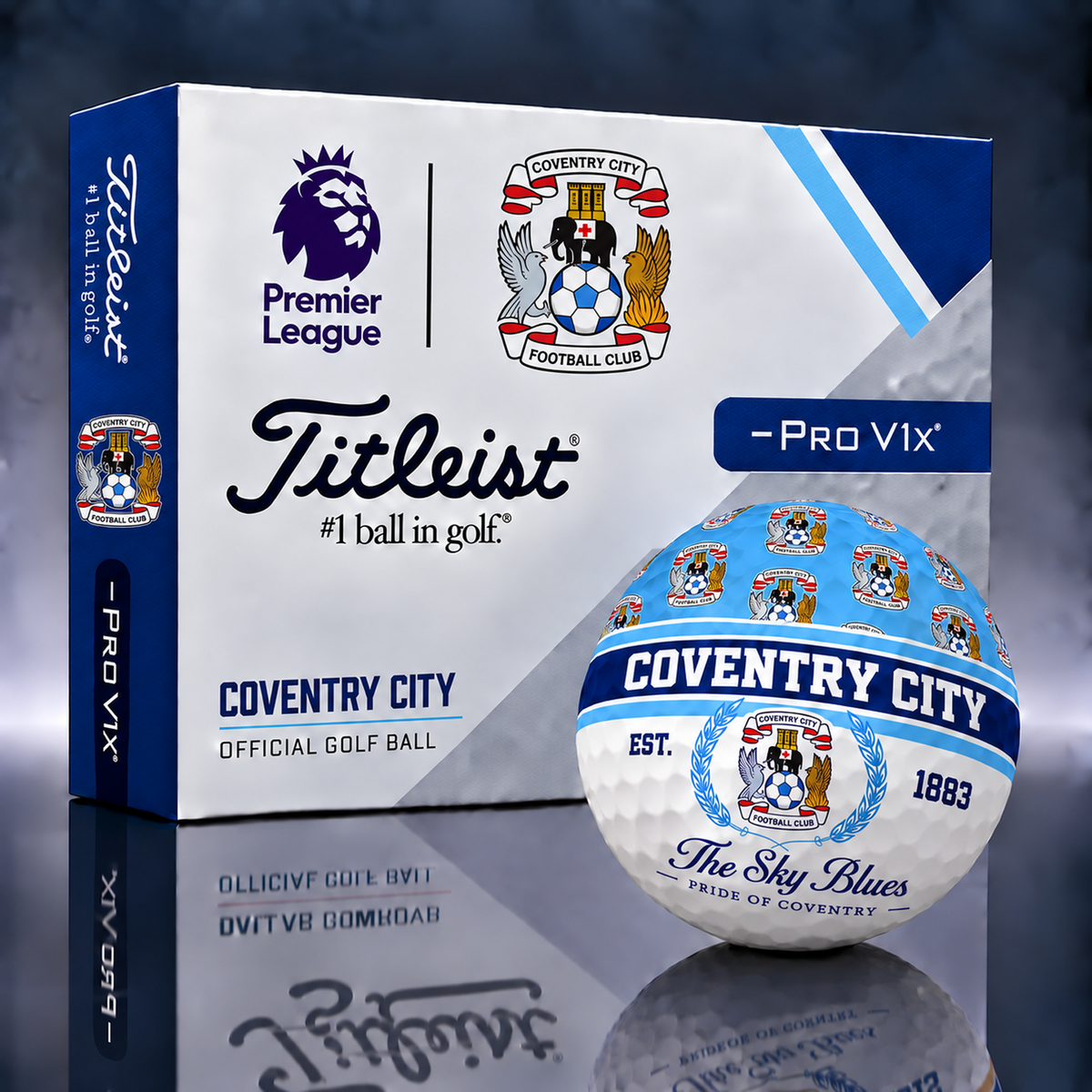 Titleist X Premium EPL COV PERSONALIZED GOLF BALL LIMITED EDITION V5