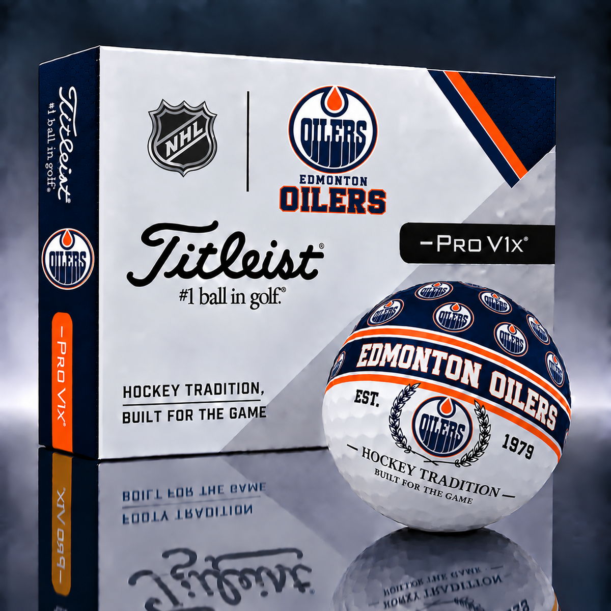 Titleist X Premium NHL x EDM PERSONALIZED GOLF BALL LIMITED EDITION V5