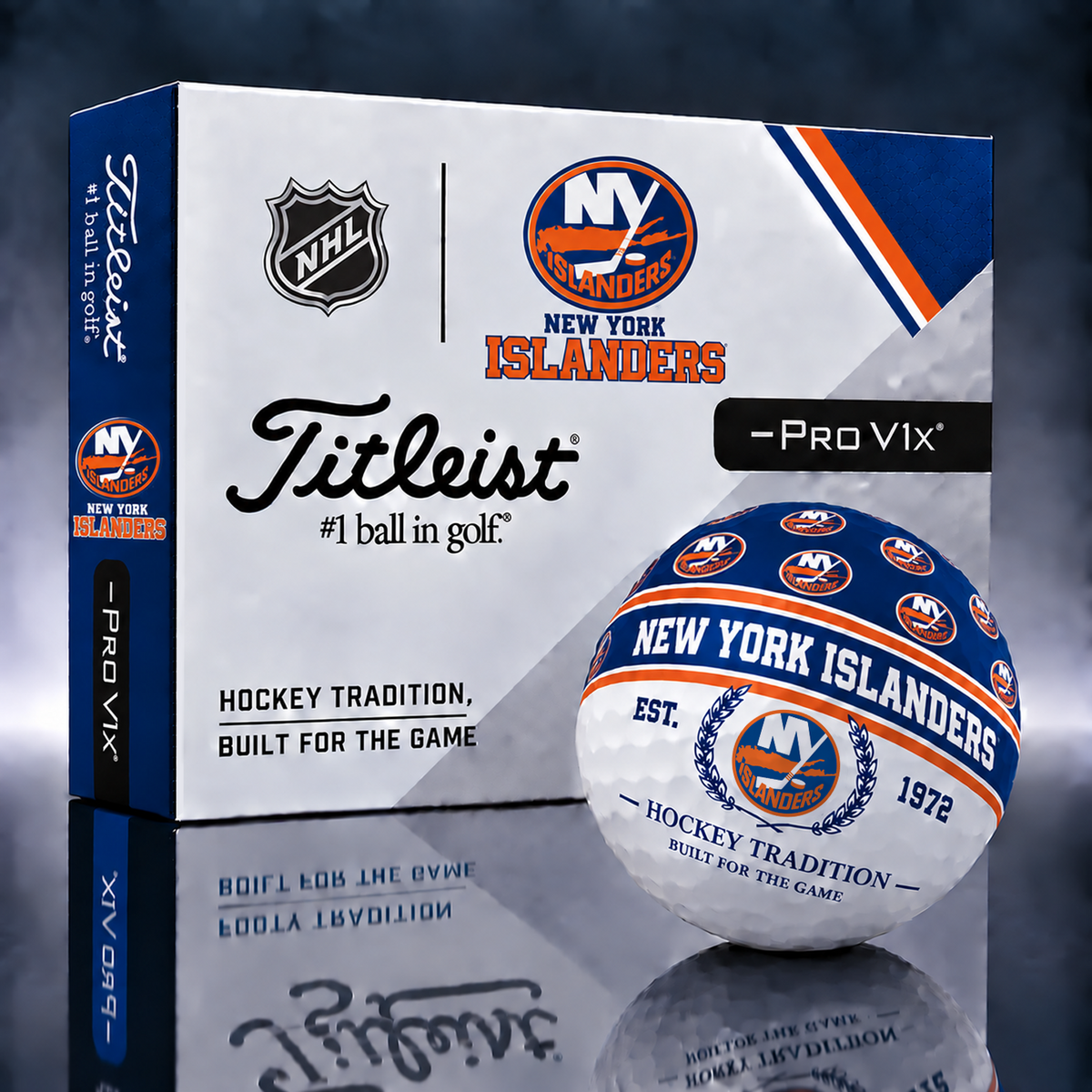 Titleist X Premium NHL x NYI PERSONALIZED GOLF BALL LIMITED EDITION V5