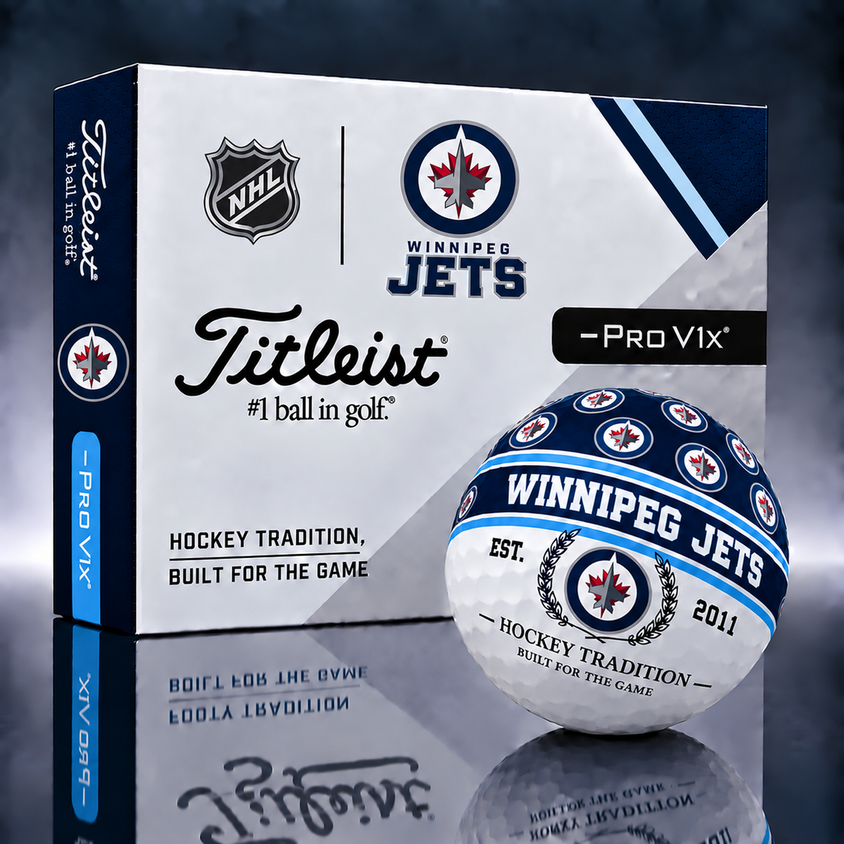 Titleist X Premium NHL x WPG PERSONALIZED GOLF BALL LIMITED EDITION V5