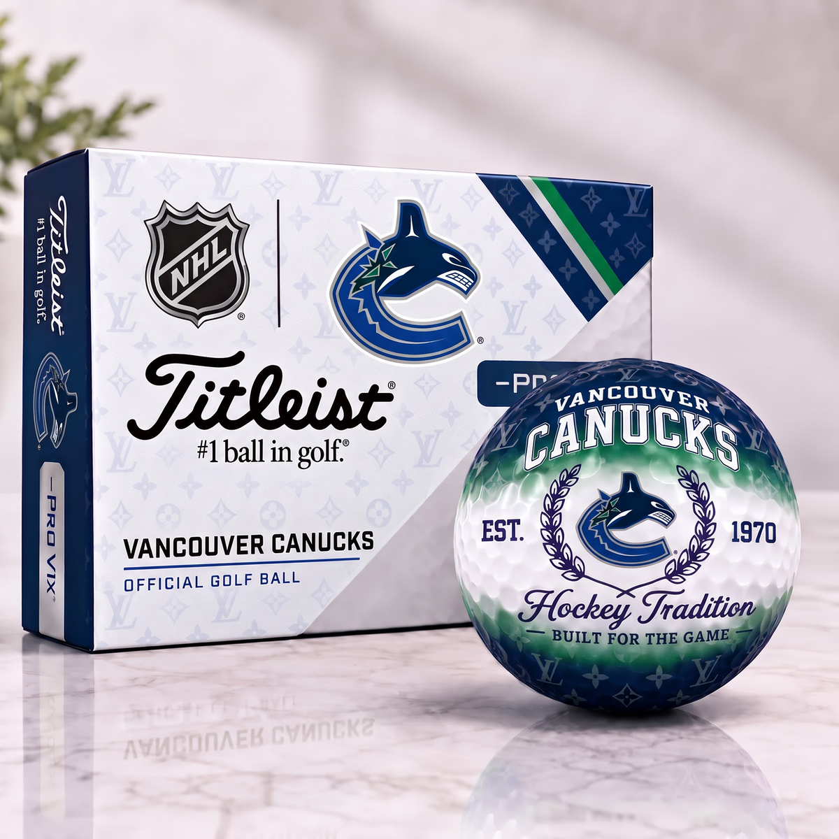 VC x NHL Custom LV x Titleist Pro V1 Golf Balls Set V2